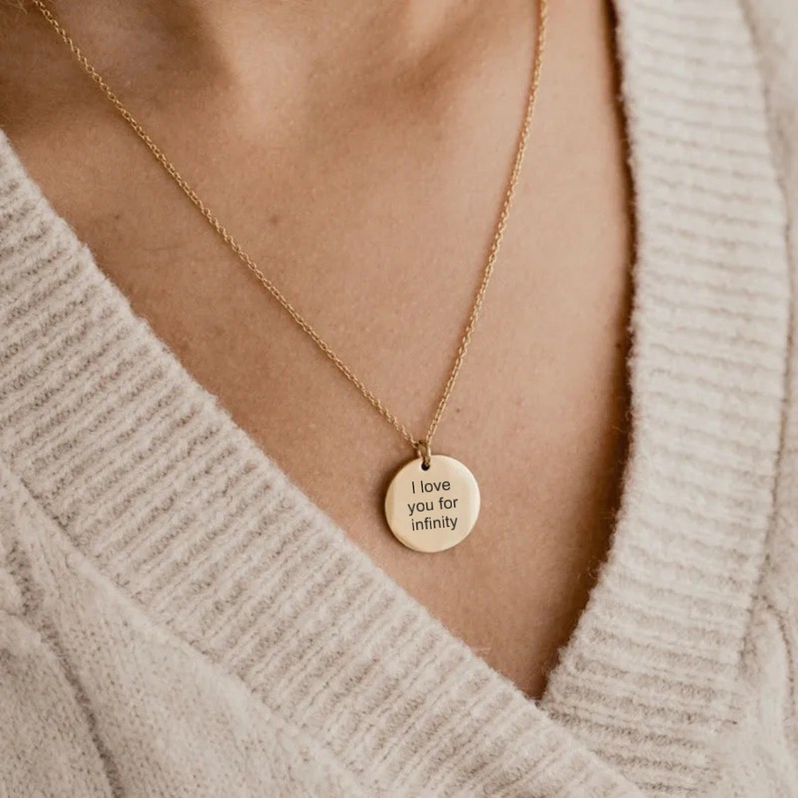 Ogrlica personalizirana vašim riječima