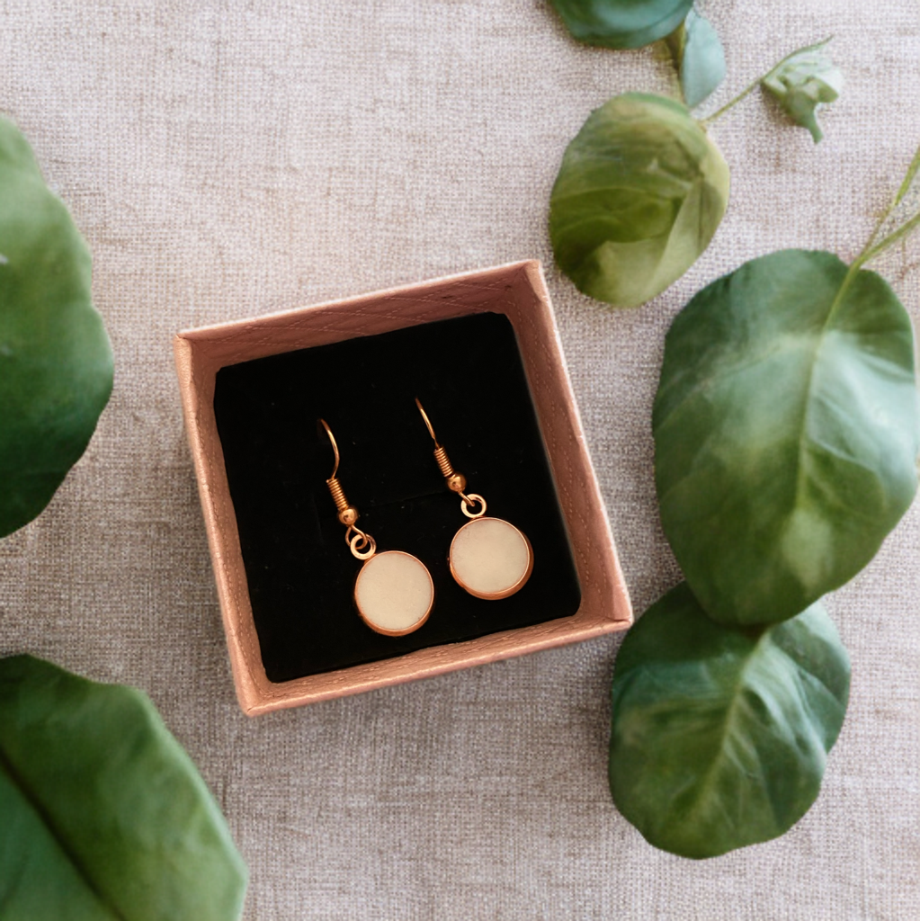 Breastmilk earrings