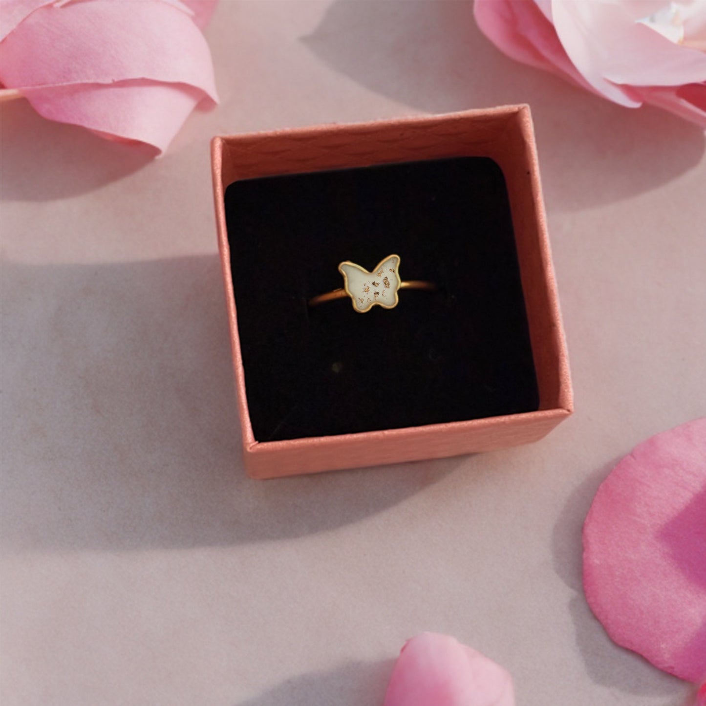Breastmilk ring Butterfly