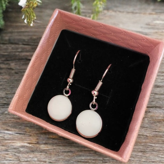 Breastmilk earrings