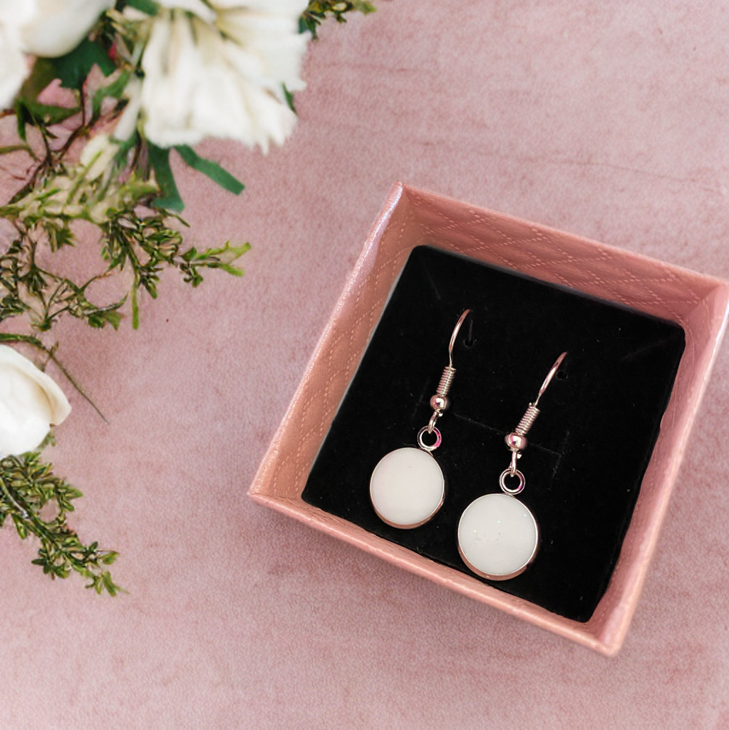 Breastmilk earrings