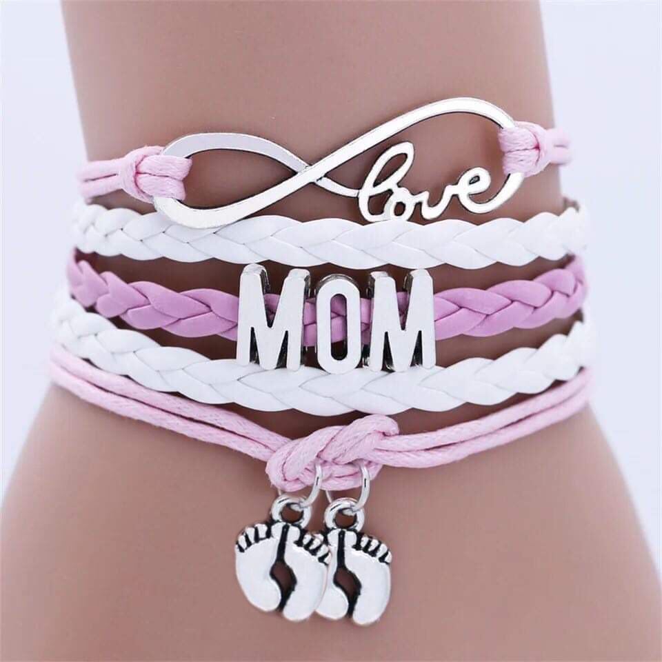 Additional baby feet pendant for MOM bracelet