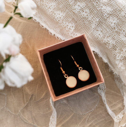 Breastmilk earrings